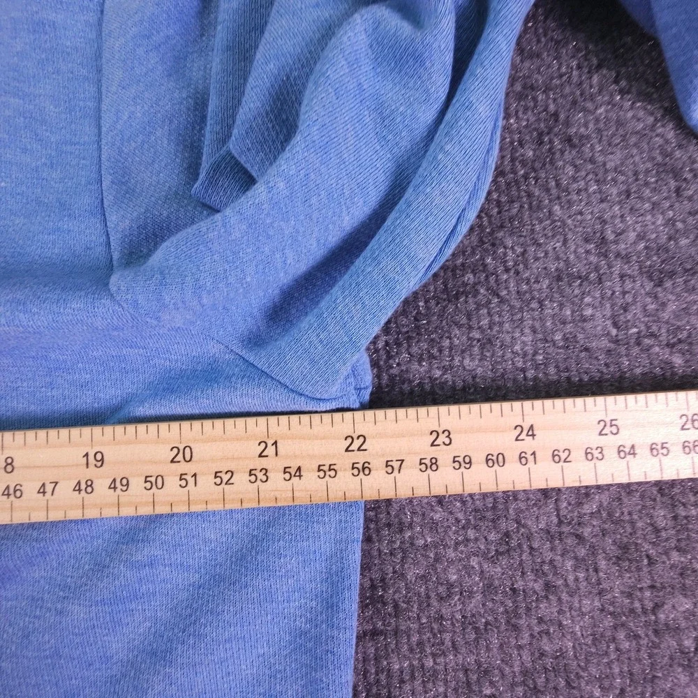 Adidas Mens Medium PrimeGreen Blue  1/4 Quarter Zip‎ Pullover Sweatshirt